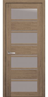 МЕЖКОМНАТНЫЕ ДВЕРИ Мода ПВХ ULTRA Элиза со стеклом сатин